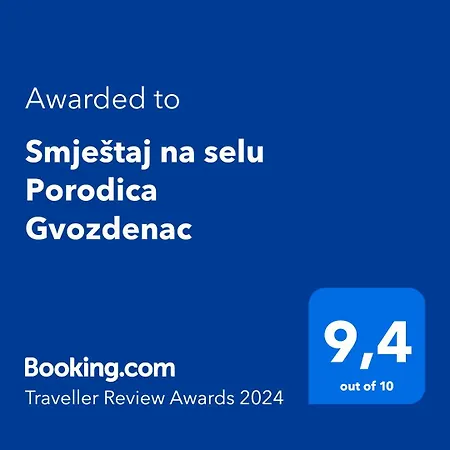 Smjestaj Na Selu,porodica Gvozdenac Apartmán Sipovo